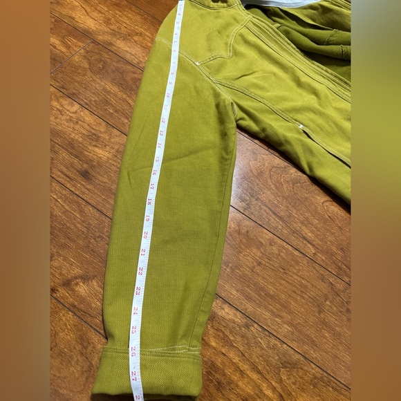 Mcloudveil Olive Green Suede Jacket - Picture 9 of 9